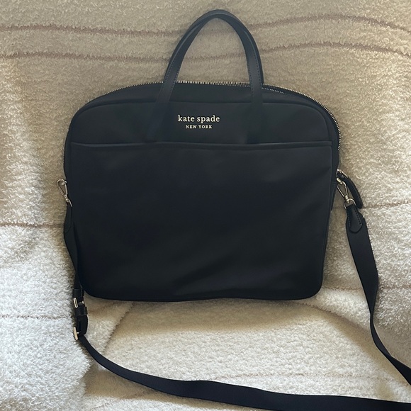 Kate Spade Black Laptop Bag - Picture 1 of 6